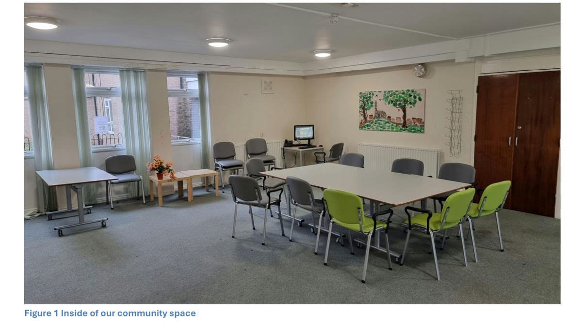 Inside the Churchside Walk classroom