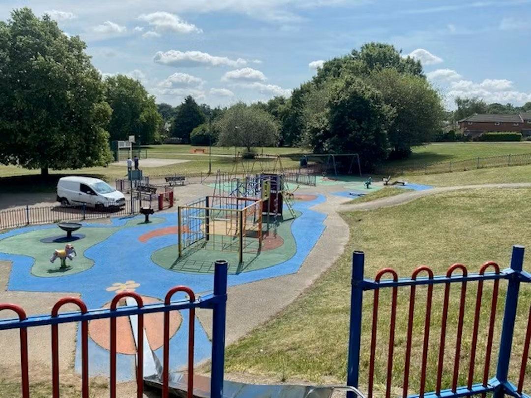 Stockbrook field and play area